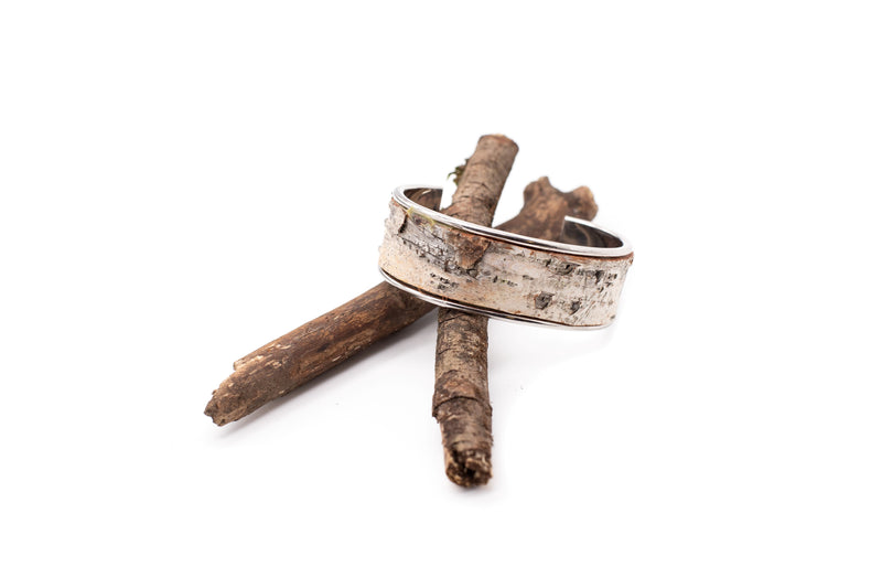 Load image into Gallery viewer, Birch Bark Bracelet