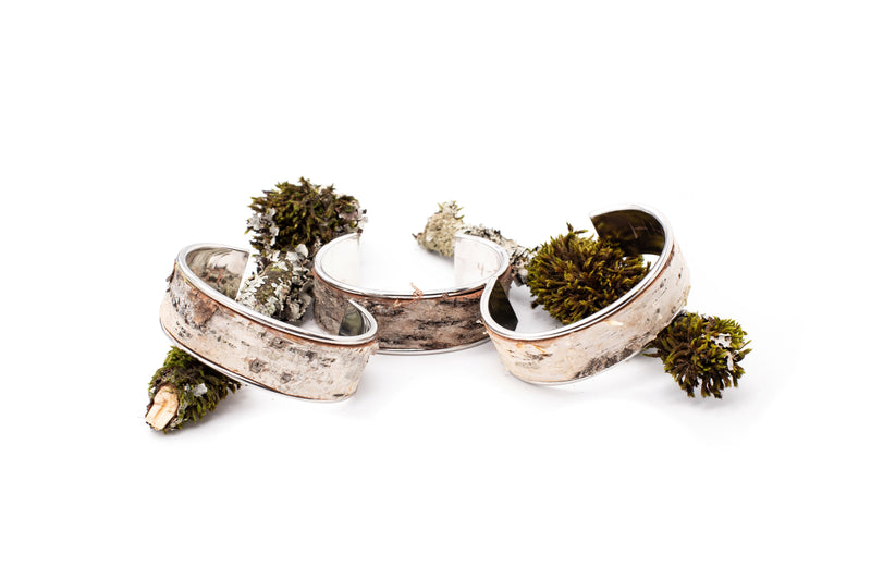Load image into Gallery viewer, Birch Bark Bracelet