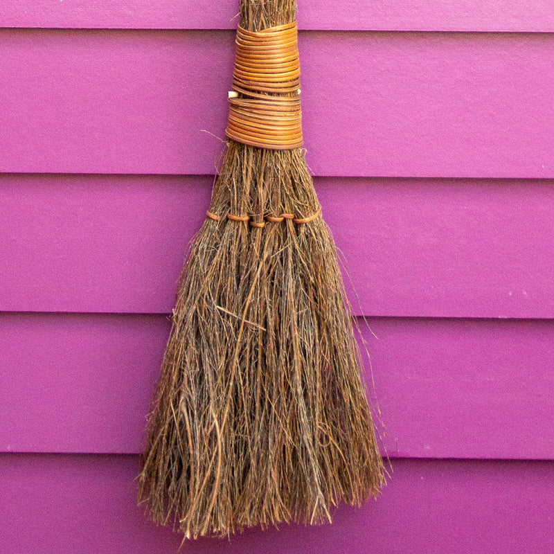 Load image into Gallery viewer, 36" Broom - Cinnamon w/ Bamboo Handle