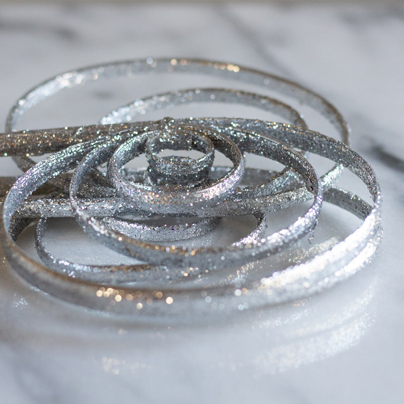 Cane Circles - Sparkle Silver – Twigs and Twines